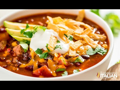 Slow Cooker Taco Soup Recipe