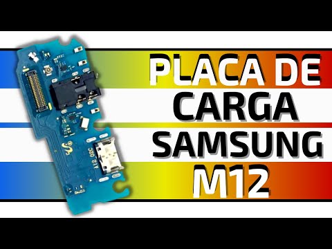 [ Samsung M12 M127 ] Como Trocar Conector Carga Microfone Sub Placa Carregamento Connector Charge