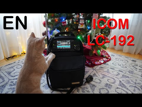 ICOM LC-192 - IC-705 QRP backpack review