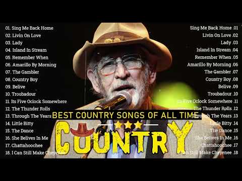 Alan Jackson, George Strait, Kenny Rogers, Dolly Parton🎸 Best Classic Country Music