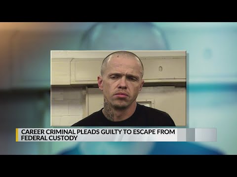 Career criminal pleads guilty to escape from federal custody