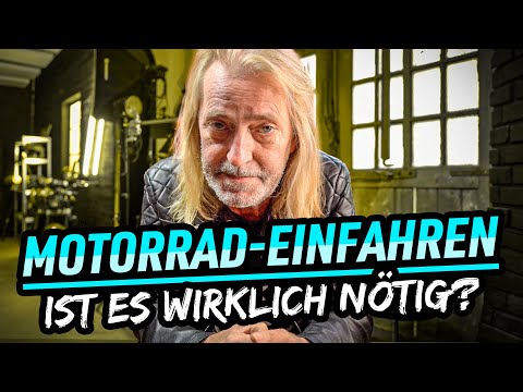 Motorrad einfahren WIRKLICH nötig? 🤔