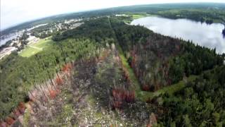 preview picture of video 'Kenora Fire Aftermath'