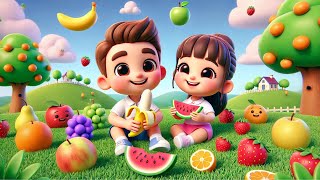 Fun Fruit Song for Children with Benefits and Nutrition
