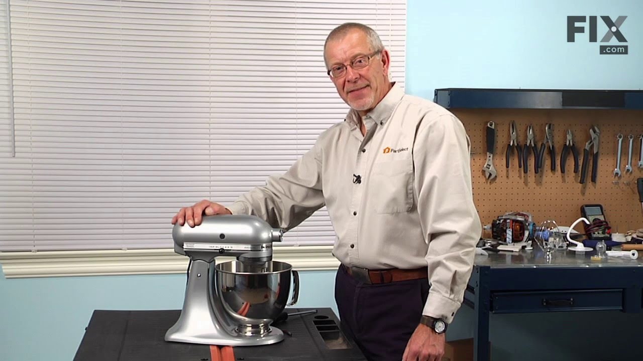 Replacing your KitchenAid Mixer Motor Brush