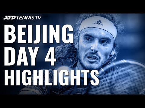 Zverev Beats Auger-Aliassime; Tsitsipas & Isner Reach Quarter-Finals | Beijing 2019 Highlights Day 4 Video