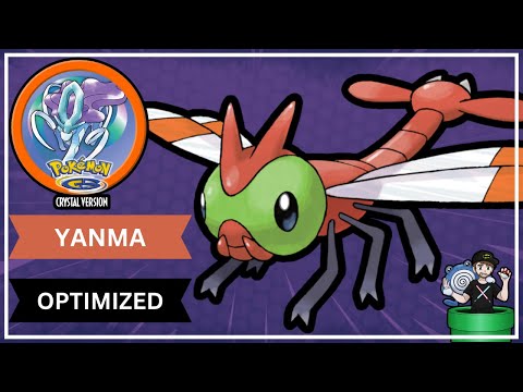 Yanma Optimized. How Fast Can I Beat Pokemon Crystal With An Optimized Yanma?