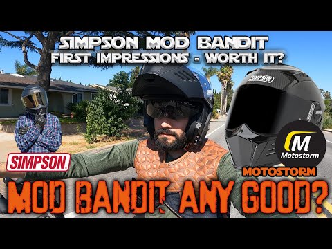 Simpson Mod Bandit 1st Impressions Review - How Loud is it? How's the Sizing? Worth the Money?