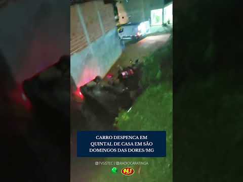 CARRO DESPENCA EM QUINTAL DE CASA EM SÃO DOMINGOS DAS DORES/MG