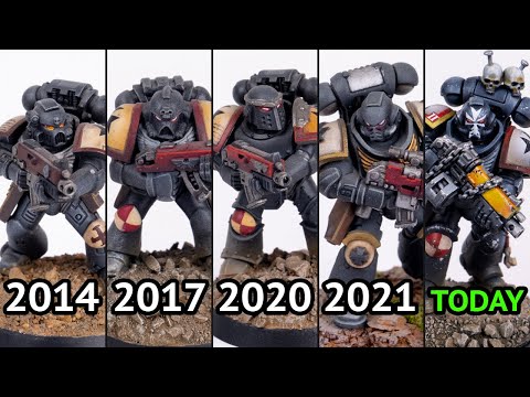 It Took 10 Years to Paint Black Templar Perfectly