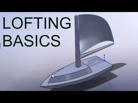 E8 SolidWorks Loft Boat