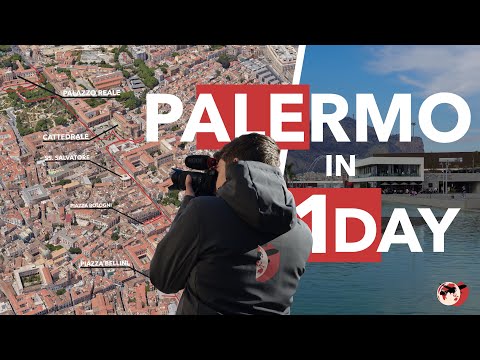 THE perfect ITINERARY to see PALERMO in 1 DAY | Historic Centre - Seafront and more... | 4K VLOG