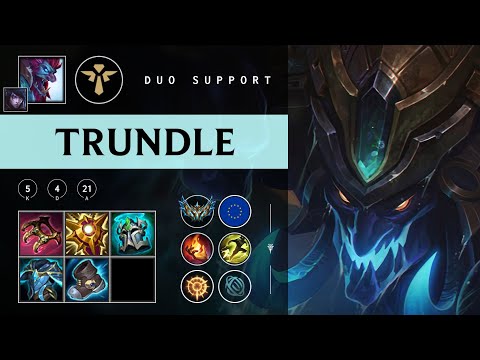 Trundle Support vs Pyke - EUW Challenger Patch 25.24