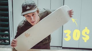 MINI LOGO Decks for 30$/ Best Skateboards ?! *white edition*