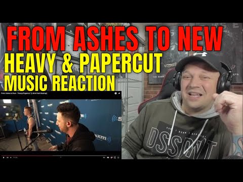 FROM ASHES TO NEW - Linkin Park Covers of HEAVY AND  PAPERCUT [ Reaction ] | UK REACTOR