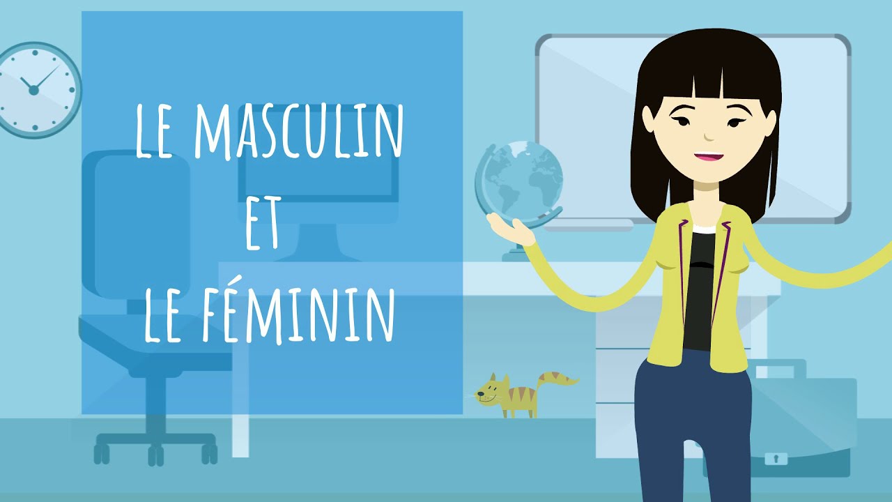 Masculino y femenino en francés