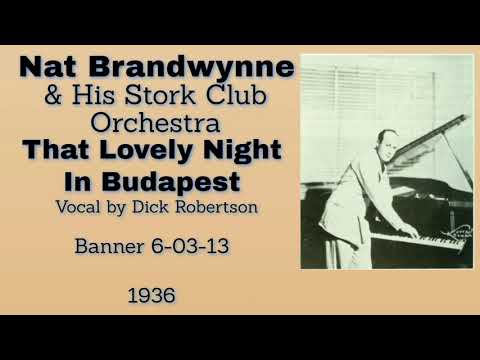 Nat Brandwynne and his orchestra - That Lovely Night In Budapest - 1936