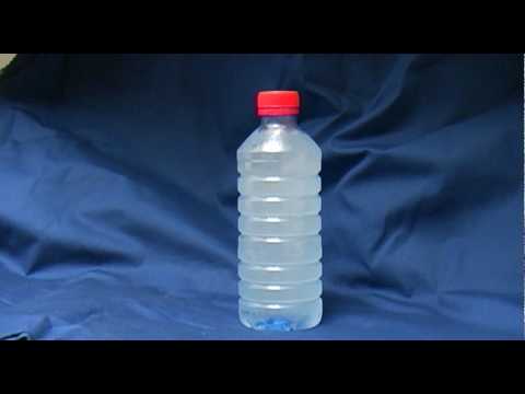 Watch supercooled water freeze