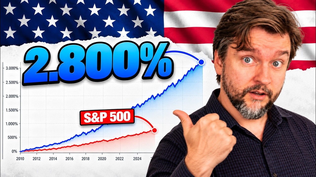 7 investimentos que BATERAM o S&P 500 (um subiu 2.800%)