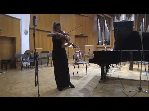 Izabel Markova (viola) - Bach, Sarabanda (Partita 2)