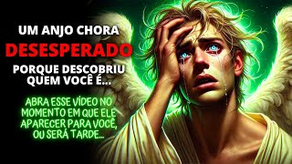 😱 CUIDADO! UM ANJO CHORA DESESPERADO PORQUE DESCOBRIU QUEM VOCÊ É... 🌟 Mensagem Dos Anjos