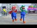 SUPER MARIO BROS IN REAL LIFE PRANK