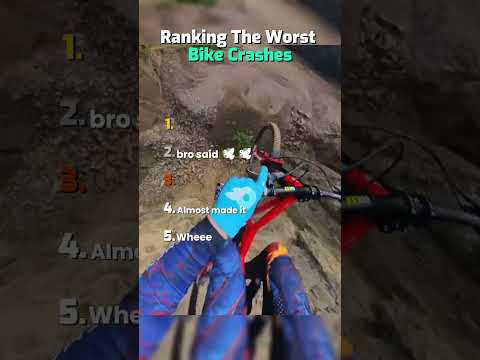 Ranking the Worst Bike Crashes #ranking #bike