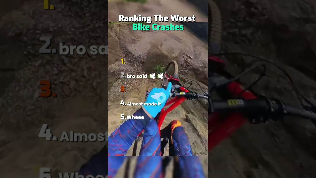 Ranking the Worst Bike Crashes #ranking #bike