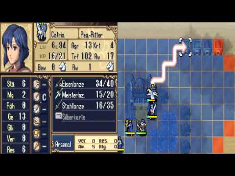 Let's Play Fire Emblem Shadow Dragon Deutsch 100% part 17 - Diese Wyvern sind OP