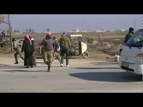 قطع الطرقات المؤدية الى حاجز المقص من قبل لواء رمضان باشا شلاش في دير الزور