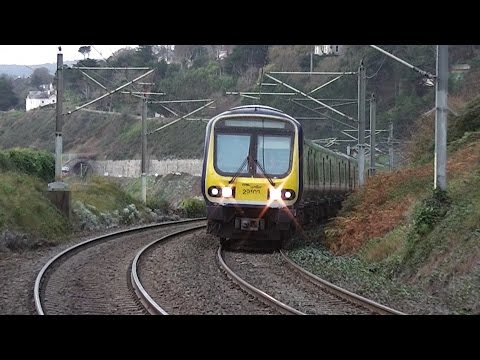 IE 29000 Class DMU Commuter Train number 29103 - Dalkey, Dublin
