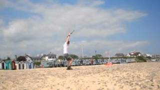 preview picture of video 'Sam and his Kite at Southwold'