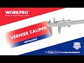 Штангенциркуль стальной WORKPRO, 0.02 мм PRO WP266003 відео іконка 1