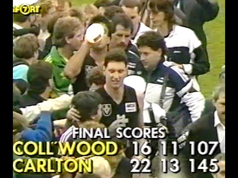 1988 Qualifying Final - Carlton v Collingwood