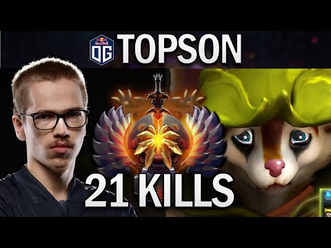 OG.TOPSON HOODWINK WITH 21 KILLS - ROAD TO TI10 DOTA 2