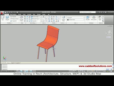 AutoCAD 3D Door Tutorial AutoCAD 2010 Download 3D Door Block