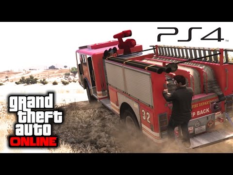 GTA Online - E04 - Firetruck! (PS4)