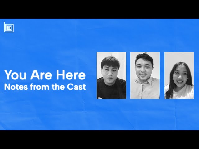 You Are Here | Notes from the Cast | big twist