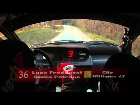 Cameracar Ronde Canavese 2016 Fredducci-Patrone Clio A7 - PS4 6°tempo assoluto