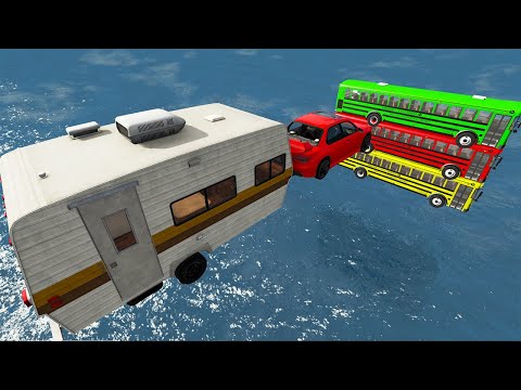 High Speed Random Car Jumps #136 – BeamNG.Drive