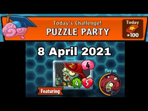 PUZZLE PARTY, PvZ Heroes, 8 April 2021