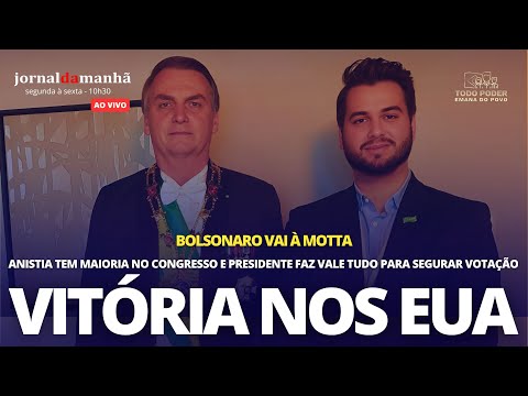VITÓRIA NOS EUA, ANISTIA E BOLSONARO EM CAMPO - 10/04/25