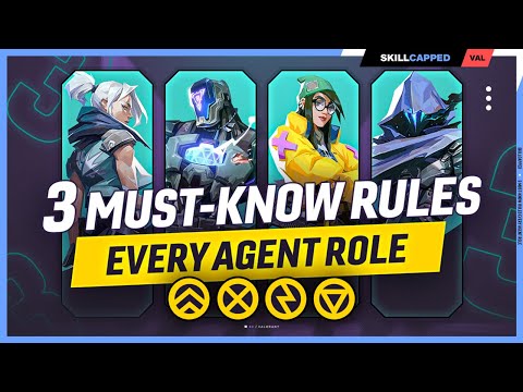 3 MUST-KNOW Rules for EVERY AGENT ROLE! - Valorant Guide