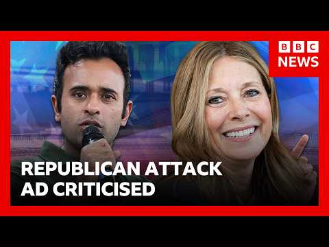 Attack ad with candidate's estranged mother sparks backlash | BBC News