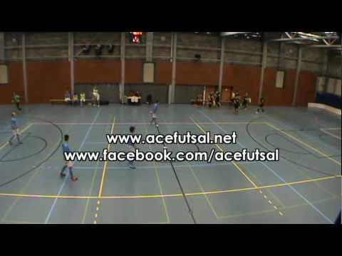 ACE-PS Villa 6-4 2-2 Futsal Ykkönen 24.11.12 maalikooste
