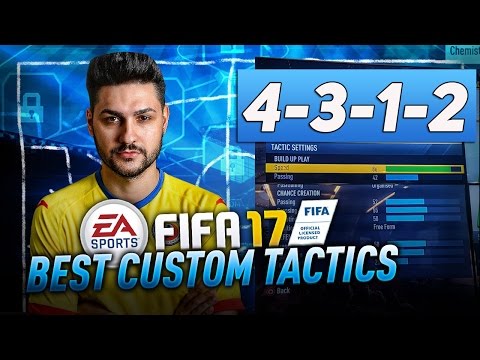 FIFA 17 40/40 FUTCHAMPIONS FORMATION TUTORIAL BEST CUSTOM TACTICS & INSTRUCTIONS - HOW TO PLAY 4312
