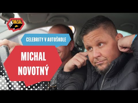 Novotný v autoškole: Smršť vulgarit. Řízením ale ohromil