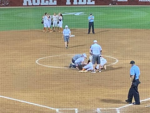 Here's Texas Pitcher Miranda Elish's Smile The Day After Taking Ball To The Face