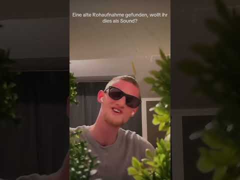 Damalige Rohaufnahme einer nicht vervollständigten Single.