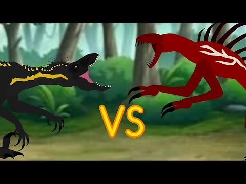Indoraptor vs SCP-939 | AUTO RPG Anything